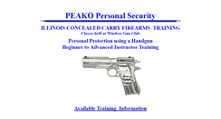 Desktop Screenshot of peako.com